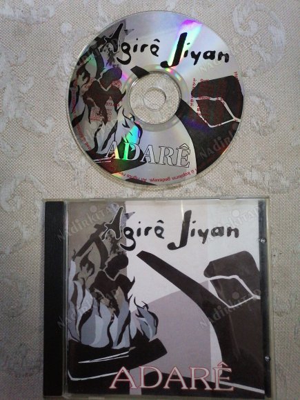 AGİRA JİYAN - ADARE -  2012  TÜRKİYE BASIM -   CD ALBÜM (  KÜRTÇE CD ALBÜM )