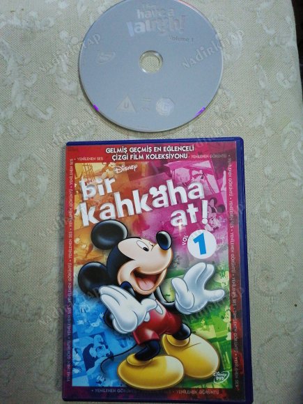 MICKEY MOUSE BİR KAHKAHA AT VOLUME 1  ( HAVE A LOUGH VOLUME 1 )  - 45 DAKİKA   TÜRKİYE BASIM - ANİMASYON DVD FİLM