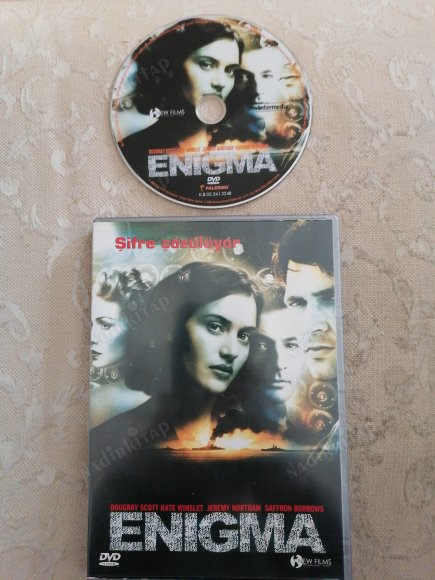 ENIGMA  -  KATE WINSLET / DOUGRAY SCOTT  - BİR MICHAEL APTED FİLMİ -  114 DAKİKA   TÜRKİYE BASIM - DVD FİLM