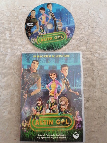 ALTIN GOL  -   105 DAKİKA   TÜRKİYE BASIM - DVD ANİMASYON FİLM