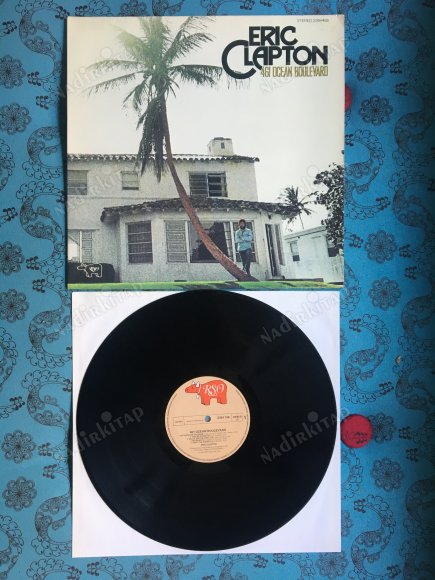 ERIC CLAPTON -461 OCEAN BOULEVARD - 1974 ALMANYA  BASIM 33 LÜK LP  PLAK ( I SHOT THE SHERIFF )