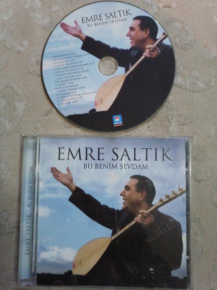 EMRE SALTIK - BU BENİM DÜNYAM  -  TÜRKİYE  BASIM ALBÜM CD