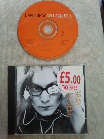 DAVID GRAY - SELL SELL SELL - 1996 TÜRKİYE  BASIM CD ALBÜM -