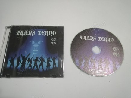 AŞKIN ARDA - TRANS TEKNO -  TÜRKİYE  BASIM PROMO SINGLE   CD