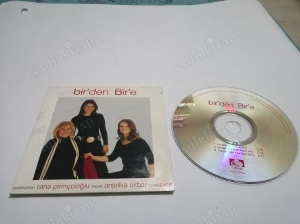 RANA PİRİNÇCİOĞLU / ANJELİKA AKBAR - BİRDEN BİRE     TÜRKİYE  BASIM PROMO  SINGLE CD