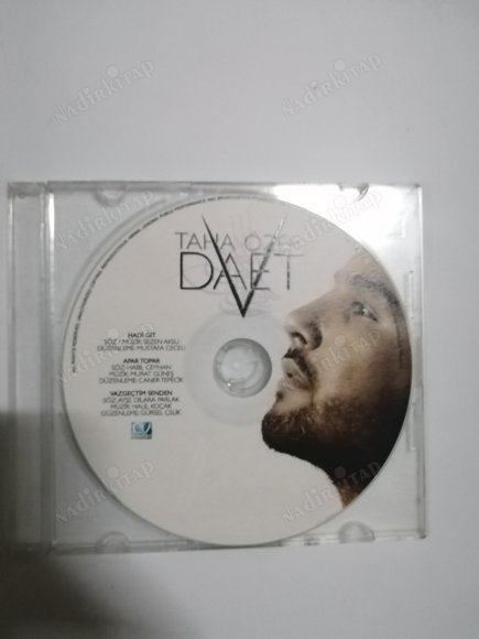 TAHA ÖZER - DAVET   TÜRKİYE  BASIM PROMO SINGLE   CD