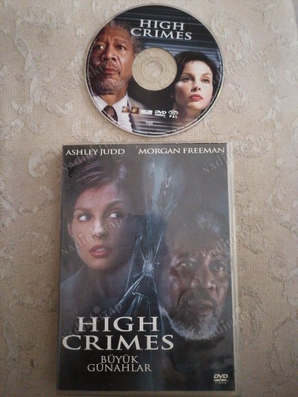 BÜYÜK GÜNAHLAR ( HIGH CRIMES ) - BİR CARL FRANKLIN FİLMİ  - TÜRKİYE BASIM DVD FİLM - 115 DAKİKA