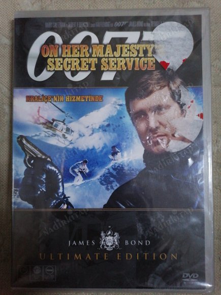 007 JAMES BOND - KRALİÇE’NİN EMRİNDE ( ON HER MAJESTY SECRET SERVICE )  - GEORGE LAZENBY - 140 DAKİKA - AÇILMAMIŞ AMBALAJINDA