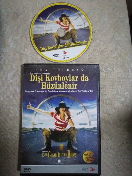 DİŞİ KOVBOYLAR DA HÜZÜNLENİR - BİR GUS VAN SANT FİLMİ  TÜRKİYE BASIM DVD FİLM - 92 DAKİKA