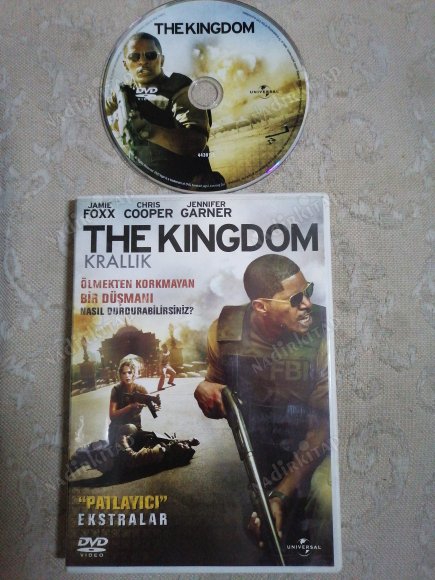 KRALLIK ( THE KINGDOM ) - JAMIE FOXX / CHRIS COOPER  -  111  DAKİKA TÜRKİYE BASIM -   DVD FİLM