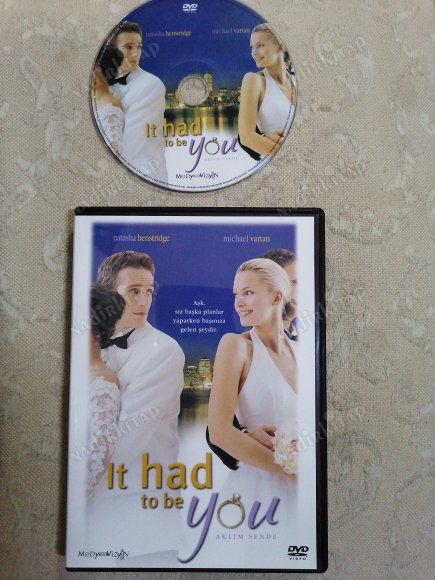 AKLIM SENDE ( IT HAD TO BE YOU ) - NATASHA HENSTRIDGE / MICHAEL VARTAN   - 95 DAKİKA TÜRKİYE BASIM -  DVD  FİLM