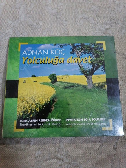 ADNAN KOÇ - YOLCULUĞA DAVET  - 2008  TÜRKİYE  BASIM CD ALBÜM - AÇILMAMIŞ AMBALAJINDA