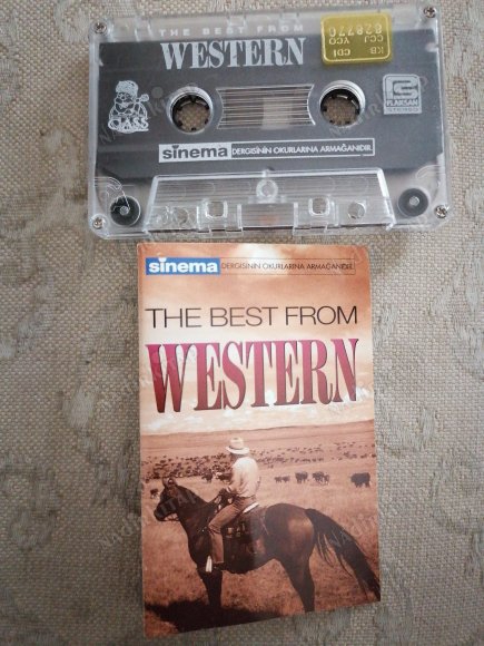 THE BEST FROM WESTERN  - TÜRKİYE  BASIM  KASET ALBÜM