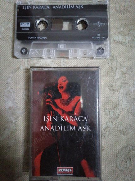 IŞIN KARACA - ANA DİLİM AŞK   - 2001  TÜRKİYE  BASIM  KASET ALBÜM