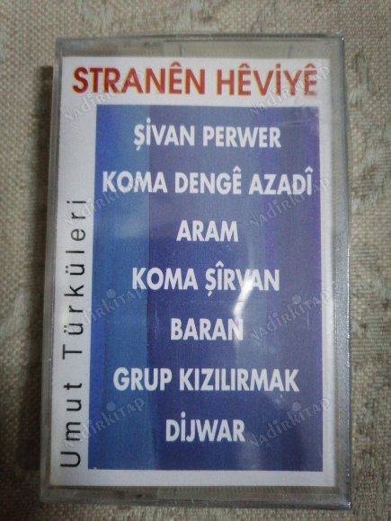 STRANEN HEVİYE - UMUT TÜRKÜLERİ -  TÜRKİYE  BASIM  KASET ALBÜM ( KÜRTÇE TÜRKÜLER ) - AÇILMAMIŞ AMBALAJINDA