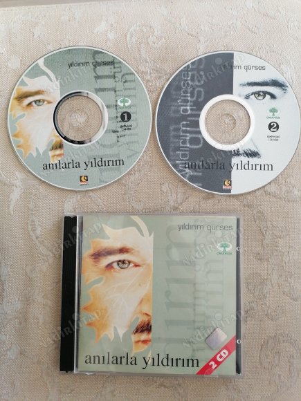 YILDIRIM GÜRSES - ANILARLA YILDIRIM - 2 CD  - 2012 TÜRKİYE  BASIM CD ALBÜM