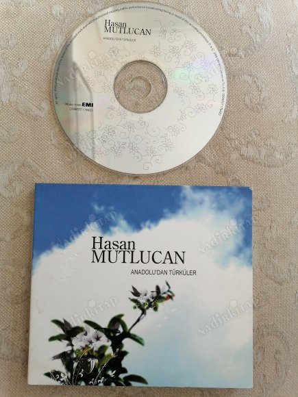 HASAN MUTLUCAN - ANADOLU’DAN TÜRKÜLER  2006 TÜRKİYE  BASIM CD ALBÜM