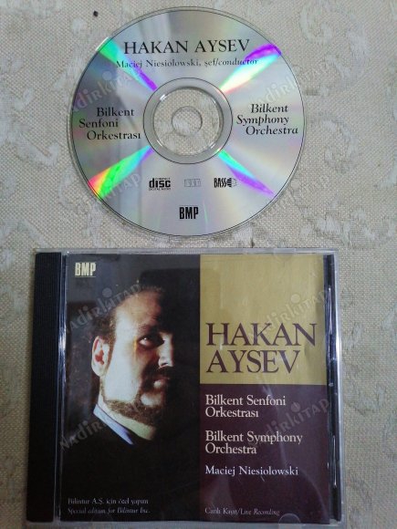 HAKAN AYSEV - BİLKENT ODA ORKESTRASI ( MACIEJ NIESIOLOWSKI ) -  TÜRKİYE BASIM CD ALBÜM