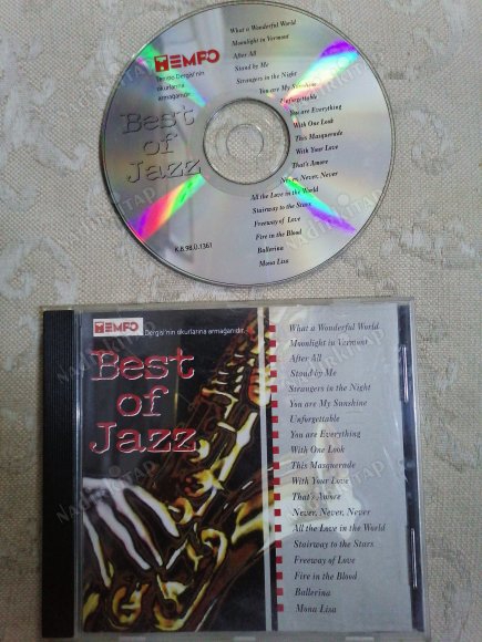 BEST OF JAZZ  - TÜRKİYE  BASIM  ALBÜM  CD ( TEMPO DERGİSİ PROMOSYONU )