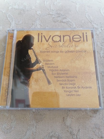 GÖKSUN ÇAVDAR - LİVANELİ ŞARKILARI  - 2010  TÜRKİYE  BASIM CD ALBÜM