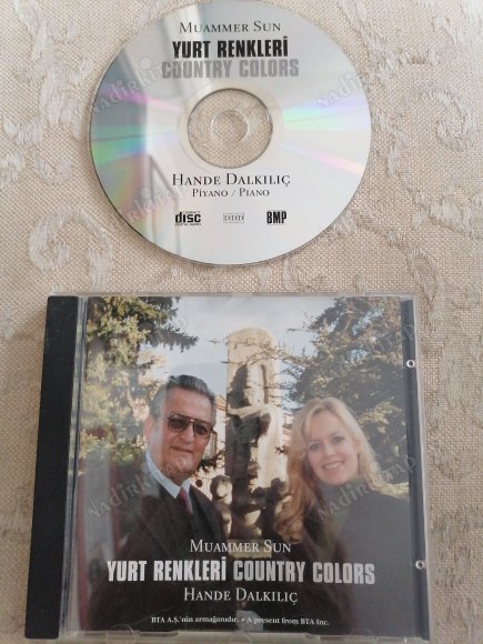 MUAMMER SUN / HANDE DALKILIÇ  - YURT SESLERİ   -  TÜRKİYE  BASIM CD ALBÜM