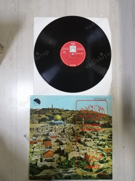 FAIRUZ - JERUSALEM IN MY HEART  - 1972  FRANSA  BASIM LP NADİR ALBÜM- 33 LÜK PLAK