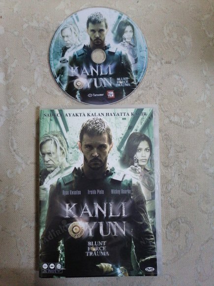 KANLI OYUN ( BLUNT FORCE TRAUMA )  -RYAN KWANTEN / FREIDA PINTO  - 94 DAKİKA   TÜRKİYE BASIM -  DVD  FİLM