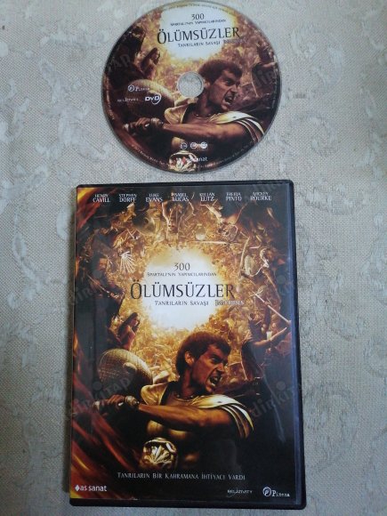 ÖLÜMSÜZLER / TANRILARIN SAVAŞI  ( IMMORTALS)   - HENRY CAVILL / STEPHEN DORFF  - 106 DAKİKA   TÜRKİYE BASIM -  DVD  FİLM