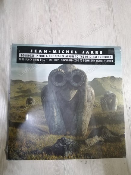 JEAN MICHAEL JARRE - EQUINOXE INFINITY - 2018 AVRUPA BASIM LP  33 LÜK  PLAK - AÇILMAMIŞ AMBALAJINDA