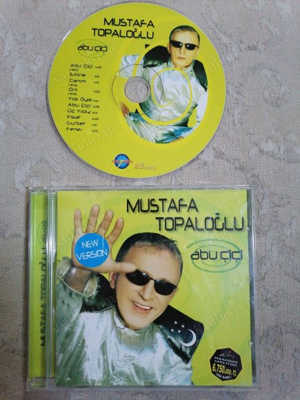 MUSTAFA TOPALOĞLU - ABU ÇİÇİ  - 2013 TÜRKİYE  BASIM CD ALBÜM