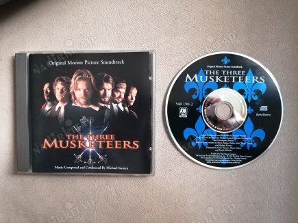 THE THREE MUSKETEERS - ORIGINAL SOUNDTRACK - 1993 ALMANYA BASIM ALBÜM CD