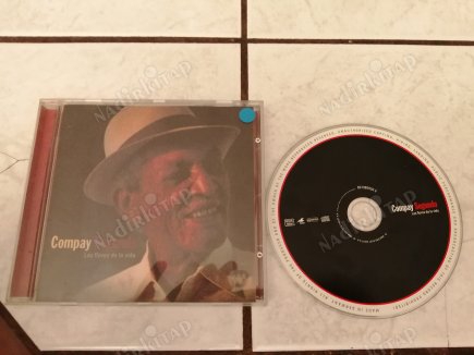 COMPAY SEGUNDO - LAS FLORES  DE LA VIDA  - 2000 ALMANYA  BASIM ALBÜM CD