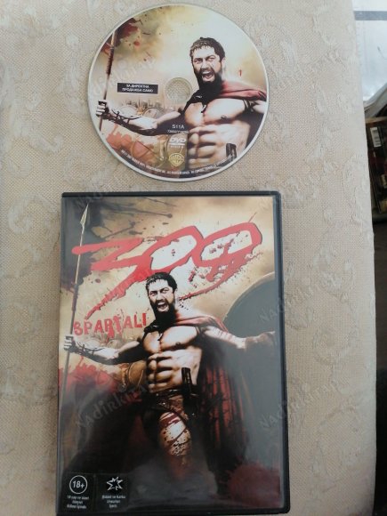 300 SPARTALI - BİR ZACK SNYDER  FİLMİ  GERARD BUTLER   112  DAKİKA - TÜRKİYE BASIM  DVD FİLM