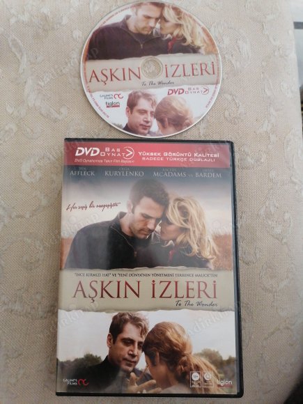 AŞKIN İZLERİ ( TO THE WONDER )  - (BAS/OYNAT)- SADECE TÜRKÇE DUBLAJLI DVD FİLM  TÜRKİYE BASIM  - 117 DAKİKA