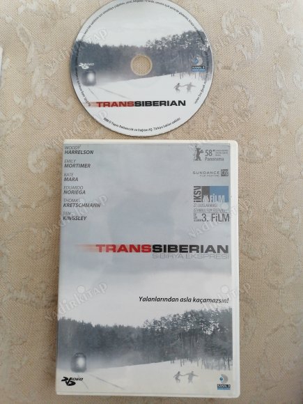 SİBİRYA EKSPRESİ ( TRANSSIBERIAN ) - WOODY HARRELSON / EMILY MORTIMER - 111 DAKİKA - TÜRKİYE BASIM  DVD FİLM