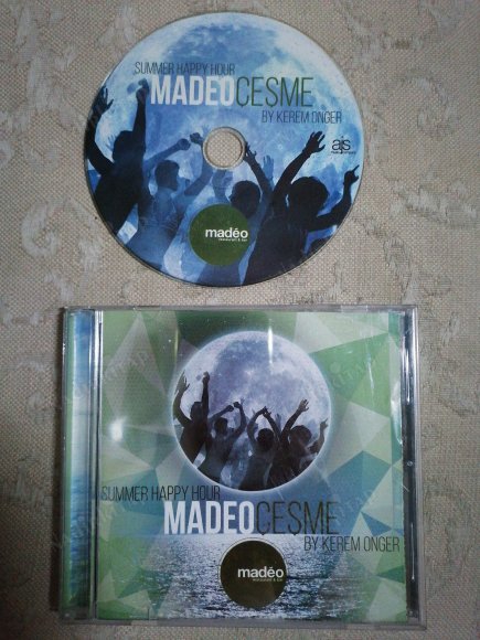 MADEO ÇEŞME - Summer Happy Hour by KEREM ÖNGER - TÜRKİYE  BASIM CD ALBÜM