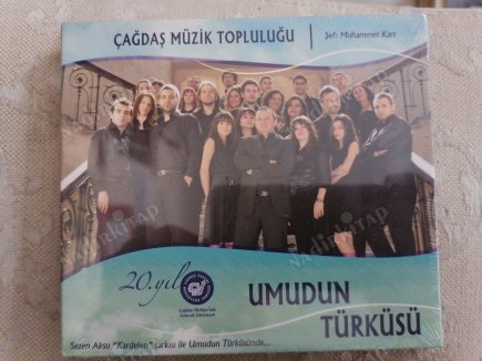 ÇAĞDAŞ MÜZİK TOPLULUĞU - UMUDUN TÜRKÜSÜ- TÜRKİYE  BASIM  CD ALBÜM  - AÇILMAMIŞ AMBALAJINDA