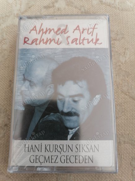 AHMET ARİF / RAHMİ SALTUK - HANİ KURŞUN SIKSAN GEÇMEZ GECEDEN - 2000 TÜRKİYE BASIM KASET ALBÜM  - AÇILMAMIŞ AMBALAJINDA