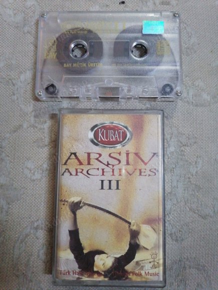 KUBAT - ARŞİV III ( ARCHIVES III )   - 2000  TÜRKİYE BASIM KASET ALBÜM