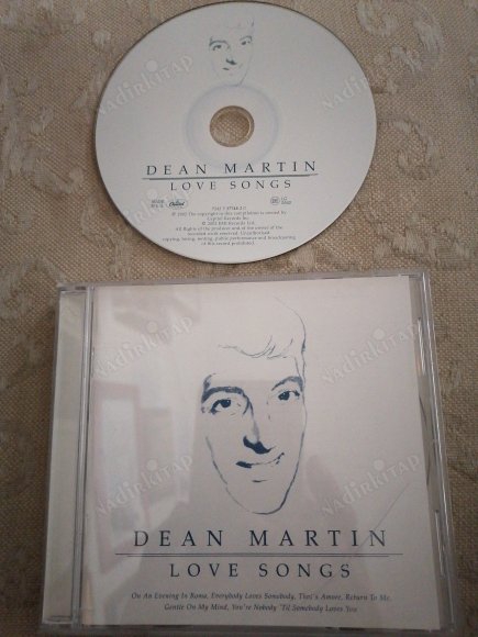 DEAN MARTIN - LOVE SONGS - 2002 AVRUPA  BASIM - CD ALBUM