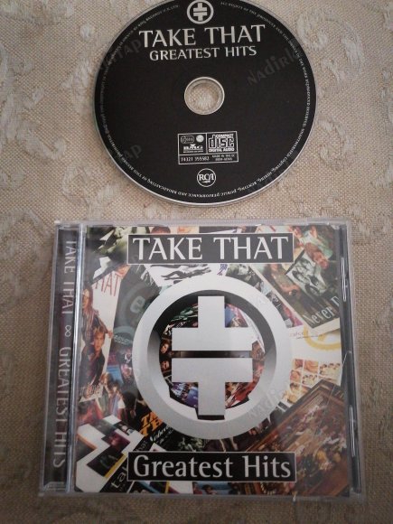 TAKE THAT - GREATEST HITS  - 1996 AVRUPA  BASIM - CD ALBUM