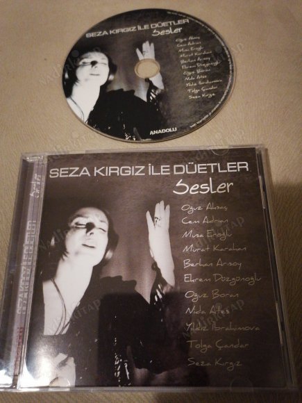 SEZA KIRGIZ İLE DÜETLER - 2013  TÜRKİYE  BASIM  ALBÜM CD