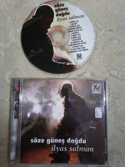 İLYAS SALMAN - SÖZE GÜNEŞ DOĞDU -   TÜRKİYE  BASIM CD ŞİİR  ALBUM