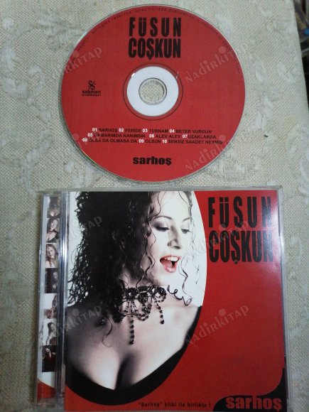 FÜSUN COŞKUN - SARHOŞ - TÜRKİYE  BASIM  NADİR CD  ALBÜM