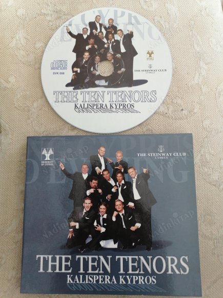 THE TEN TENORS - KALISPERA KYPROS - 2005 KIBRIS  BASIM CD ALBÜM