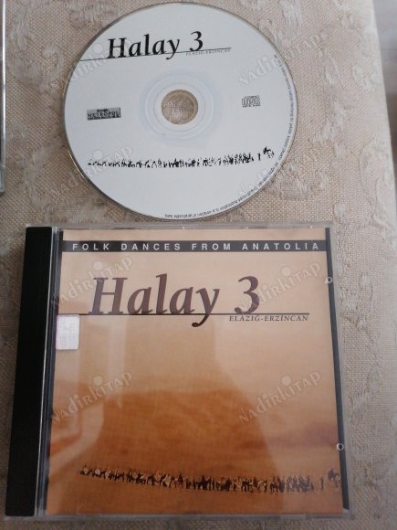 HALAY 3 - FOLK DANCES FROM ANATOLIA ( ELAZIĞ - ERZİNCAN )  -  TÜRKİYE  BASIM CD ALBÜM