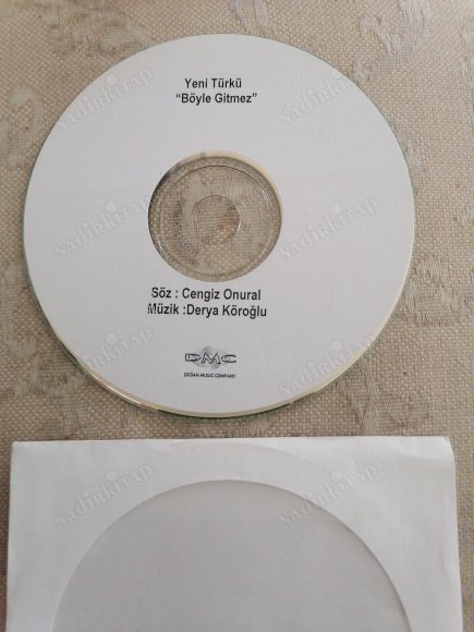 YENİ TÜRKÜ - BÖYLE GİTMEZ  - 2012 BASIM NADİR PROMO SINGLE CD