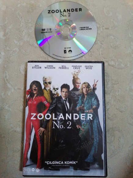 ZOOLANDER NO.2 - BİR BEN STILLER FİLMİ - 97 DAKİKA TÜRKİYE BASIM -  DVD FİLM