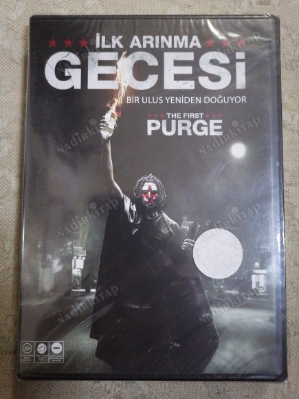 İLK ARINMA GECESİ ( THE FIRST PURGE )  - BİR GERARD MCMURRAY  FİLMİ - 93 DAKİKA TÜRKİYE BASIM -  DVD FİLM - AÇILMAMIŞ AMBALAJINDA