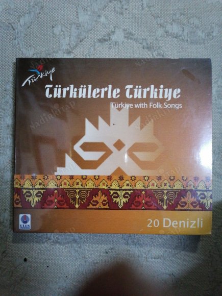 TÜRKÜLERLE TÜRKİYE ( TÜRKİYE WITH FOLK SONGS )  - 20 DENİZLİ  - TÜRKİYE  BASIM CD ALBÜM - AÇILMAMIŞ AMBALAJINDA